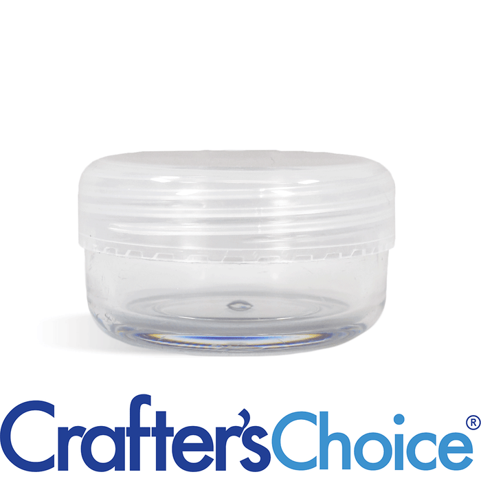 0.33 oz Clear Jar & Natural Top