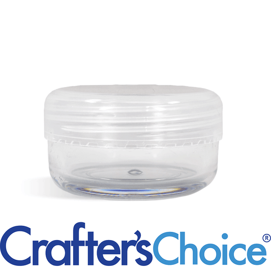 0.33 oz Clear Jar & Natural Top