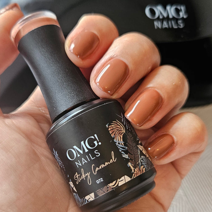 072 Sticky Caramel Gel Polish