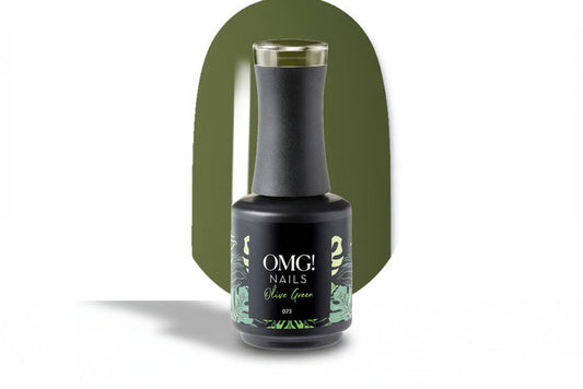 073 Olive Green Gel Polish