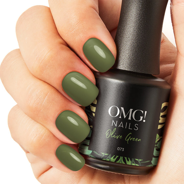 073 Olive Green Gel Polish