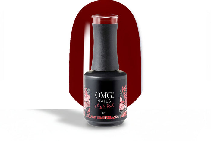 077 Classic Red Gel Polish