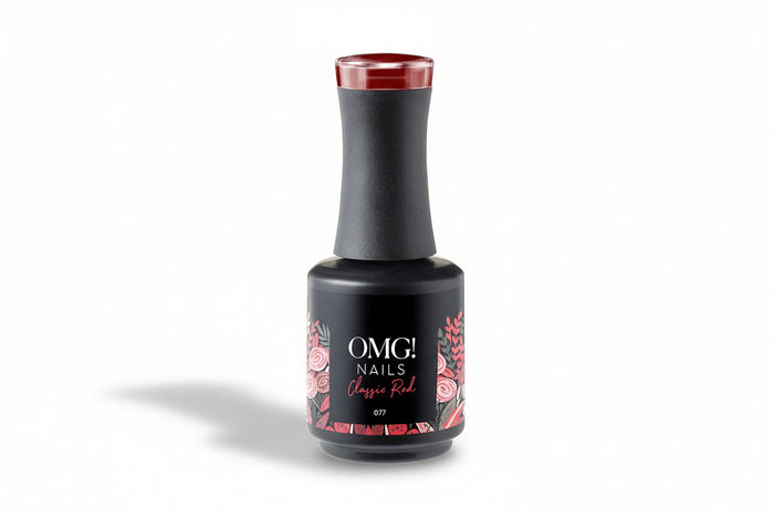 077 Classic Red Gel Polish