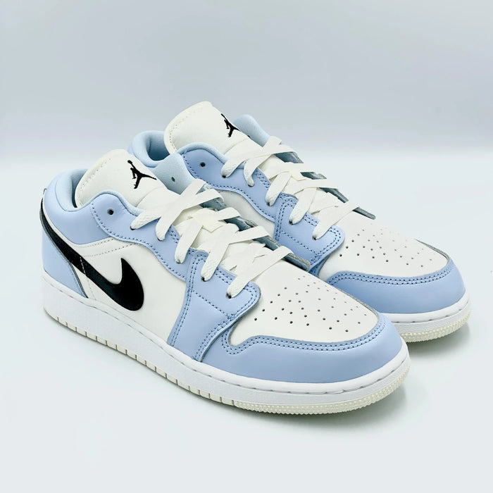 Jordan 1 Low Ice Blue Black