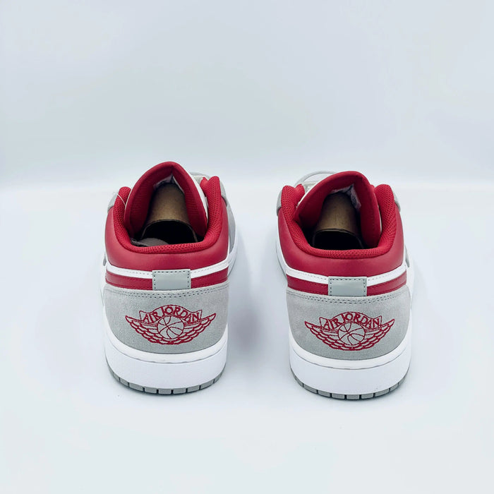 Jordan 1 Low Smoke Grey Gym Red  SA Sneakers