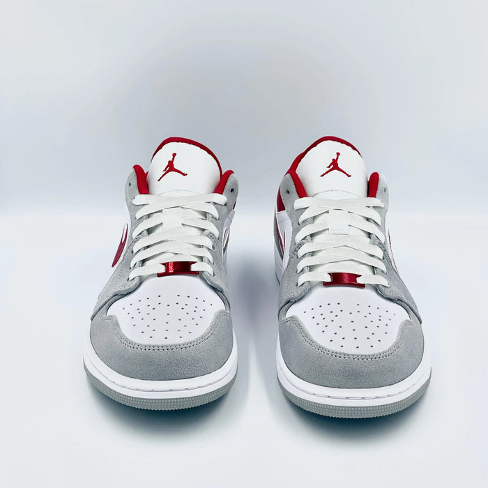 Jordan 1 Low Smoke Grey Gym Red  SA Sneakers