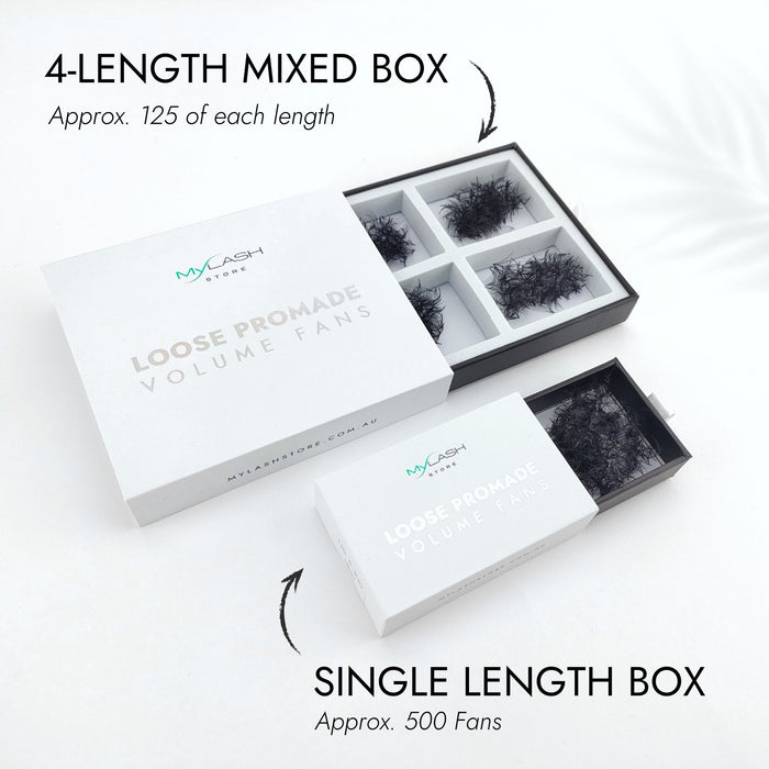 10D Loose Promade Fans - Mixed & Single Boxes