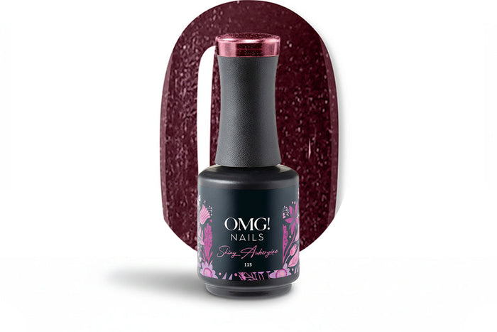 115 Shiny Aubergine Gel Polish