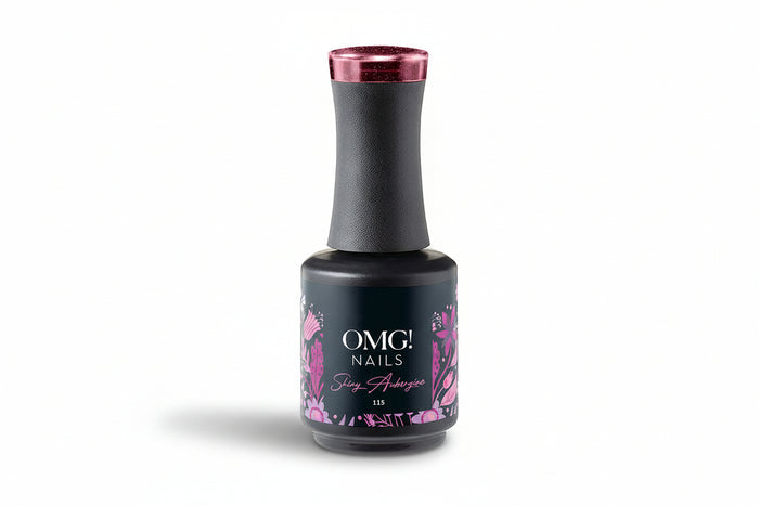 115 Shiny Aubergine Gel Polish