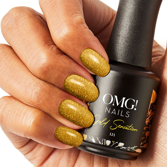 121 Gold Sensation Gel Polish