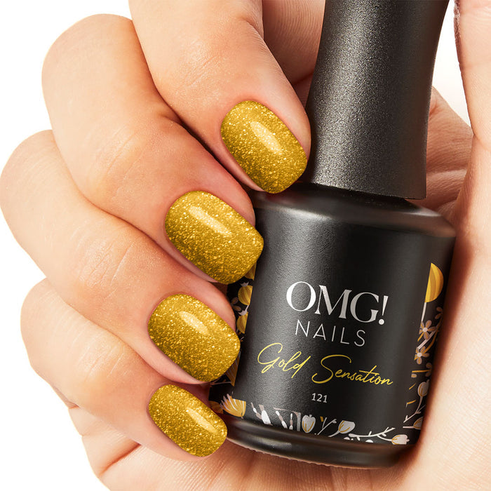 121 Gold Sensation Gel Polish