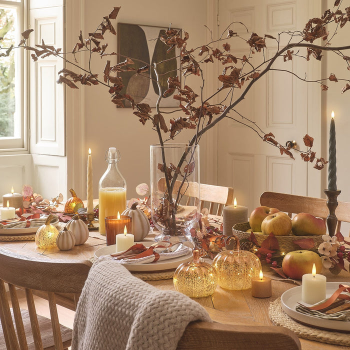 1.5m Pre Lit Berry Harvest Autumn Garland