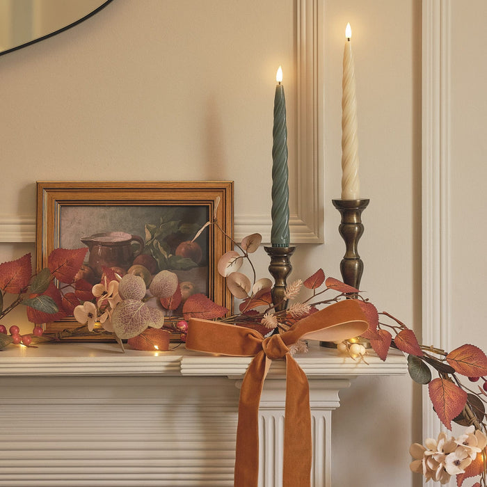 1.5m Pre Lit Berry Harvest Autumn Garland