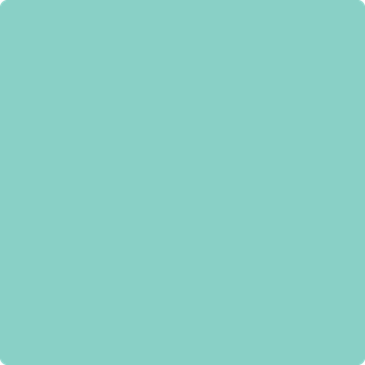 2044-50: Bermuda Teal  a paint color by Benjamin Moore avaiable at Clement's Paint in Austin, TX.