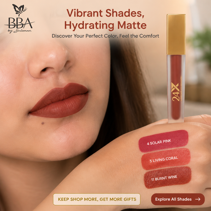 24X7 Liquid Matte Lipstick