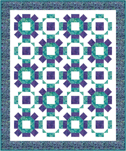 3 Yard Plus - Circles Pattern #437
