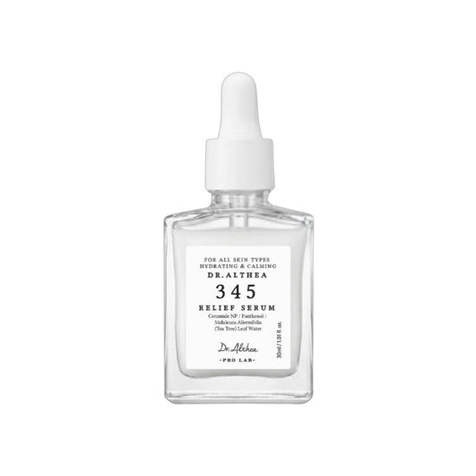 345 RELIEF SERUM – Ser Calmant Si Reparator Pentru Hidratare, Bariera Cutanata Si Imperfectiuni