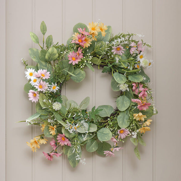 Wilderness Easter / Spring Daisy Wreath