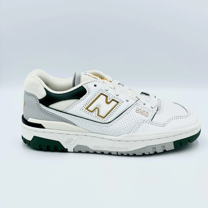 New Balance 550 White Nightwatch Green  SA Sneakers