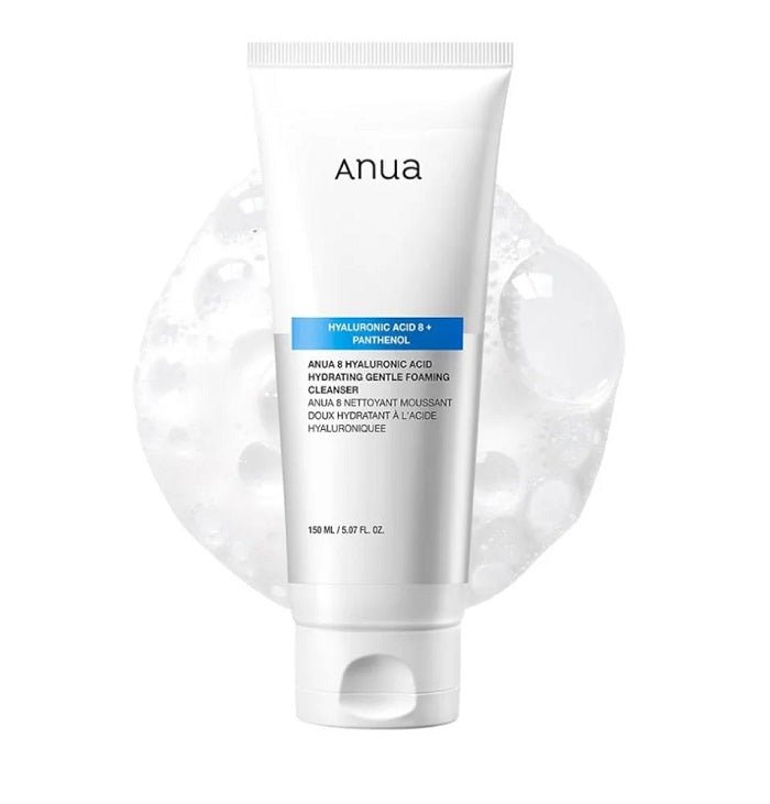 8 HYALURONIC ACID HYDRATING GENTLE FOAMING CLEANSER - Spuma De Curatare Hidratanta - skinseen.ro