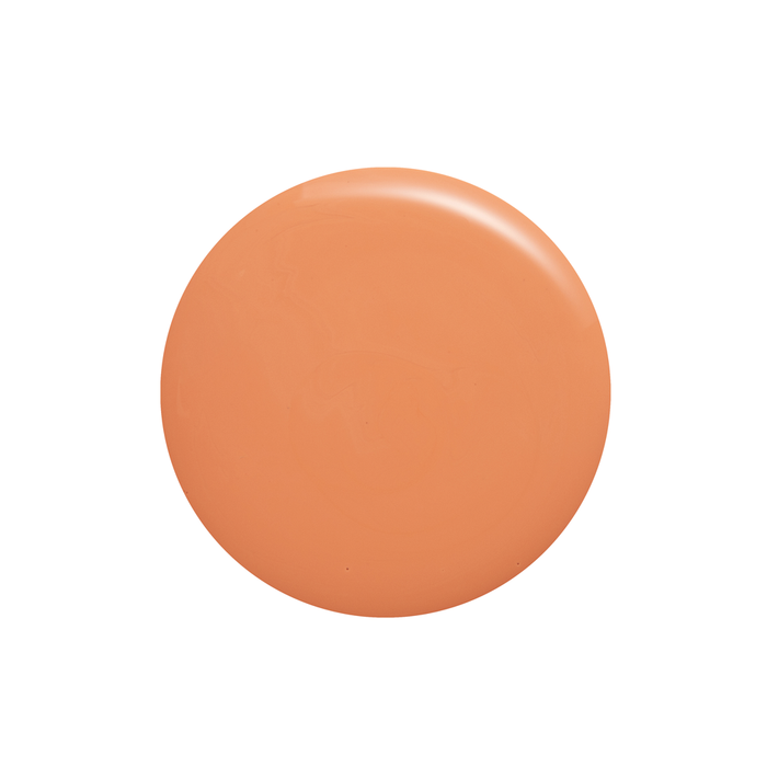 A La Nude soft burnt-orange brown nail polish color swatch