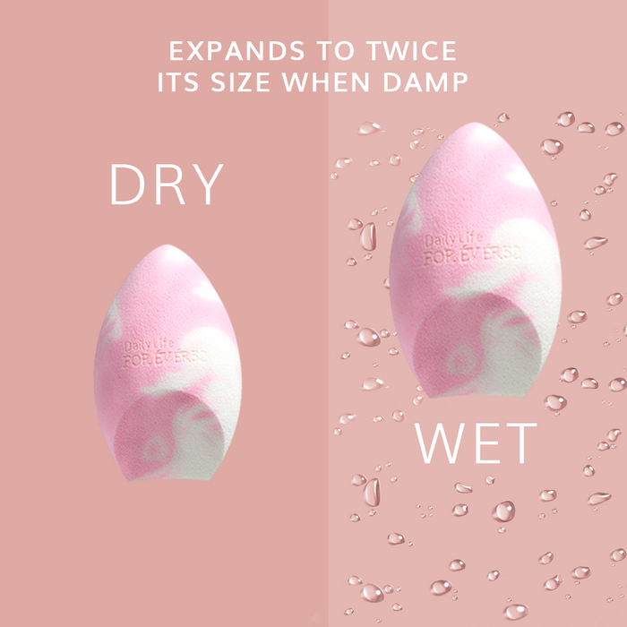 A Skin-Like Blend Contour & Baking Sponge