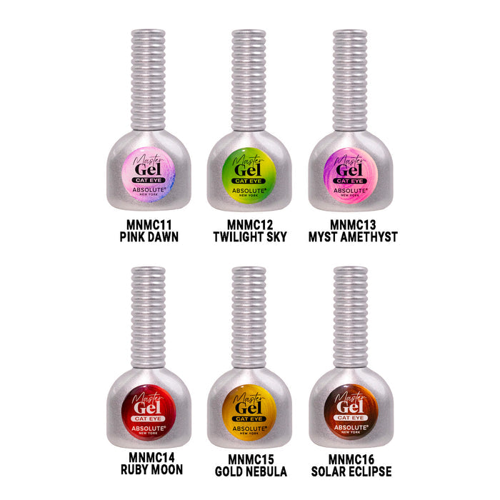 Absolute New York Master Gel Cat Eye Collection Gel Nail Polish 0.40oz/ 12ml
