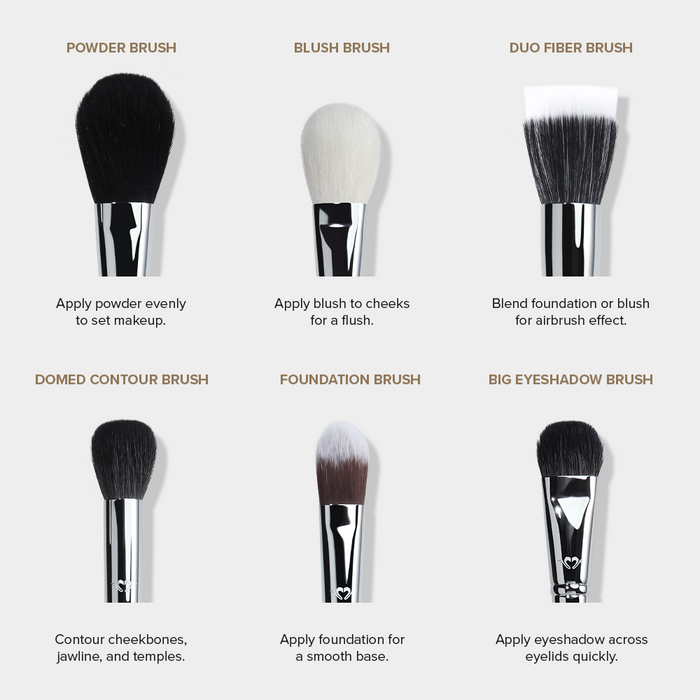 Academic 18 Pcs Brush Kit