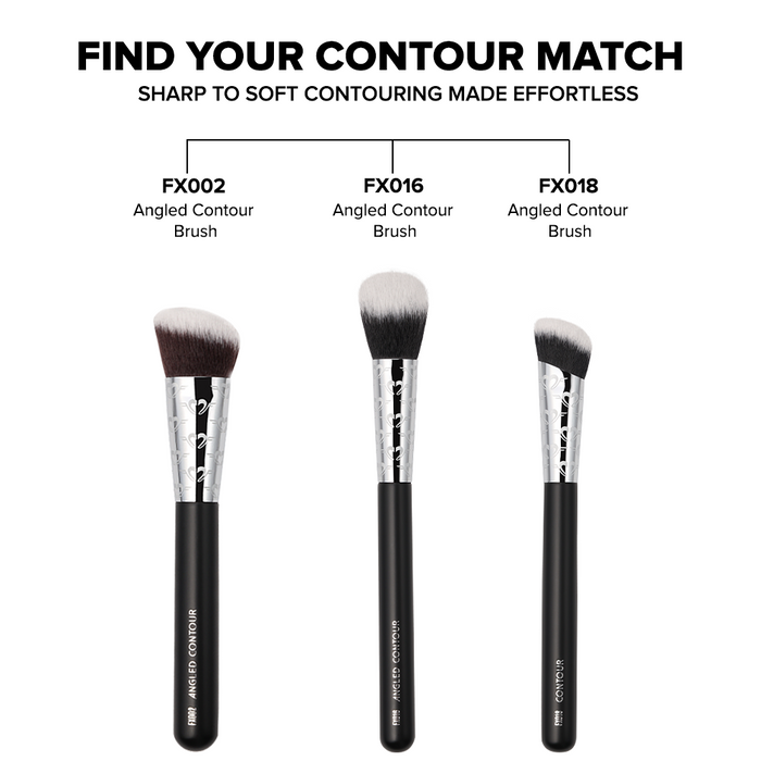 Academic Angled Contour Brush - FX002