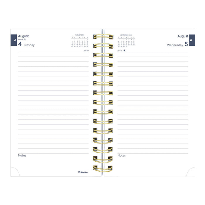 Academic Daily Planner, Blossom, 2026 - 2027 - English CA214PG.01-27 #color_blossom-yellow