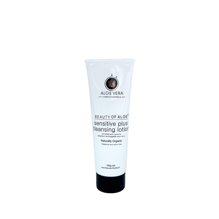 Sensitive Plus Cleansing Lotion, silky and creamy | BEAUTY OF ALOE™