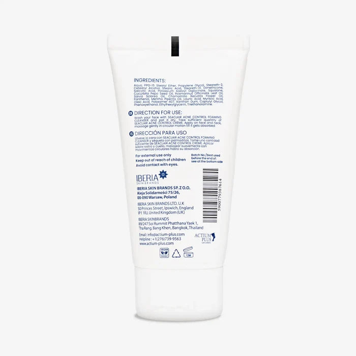 Actium Plus Seaclair Acne Control Crème 40ml