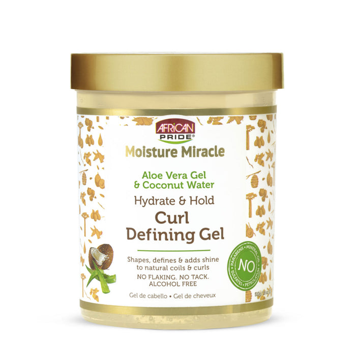 AFRICAN PRIDE Moisture Miracle Curl Defining Gel 18oz