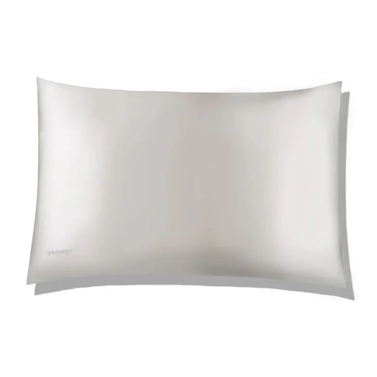 Akoya Pearl Silk King Pillowcase Drowsy Sleep Co.