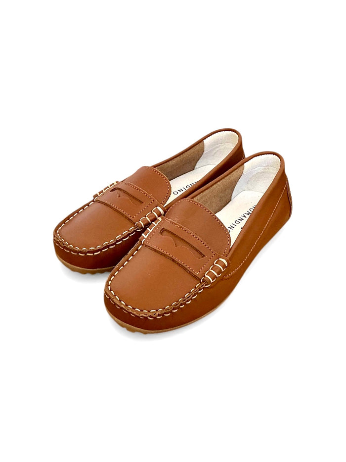 Andy Tan Penny Leather Loafers