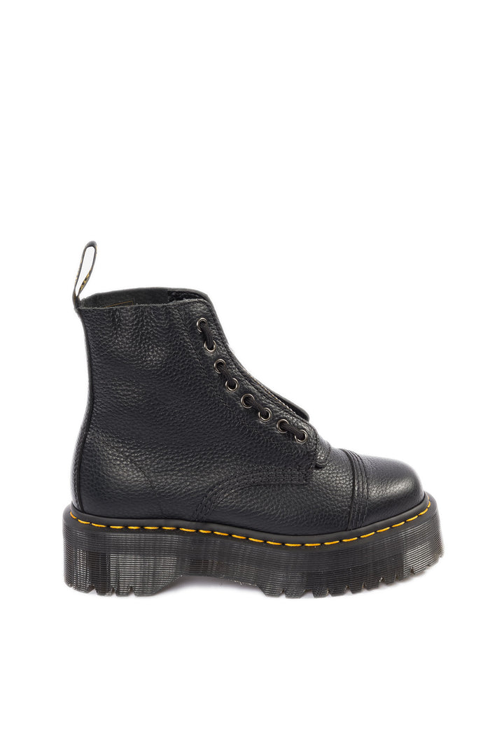 DR. MARTENS anfibio Sinclair nero<BR/> SINCLAIR NAPPA-BLACK