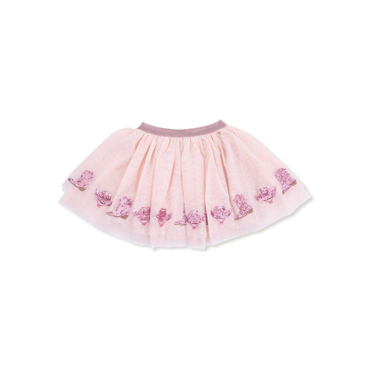 Angel Dear Pink Boot Tutu Skirt