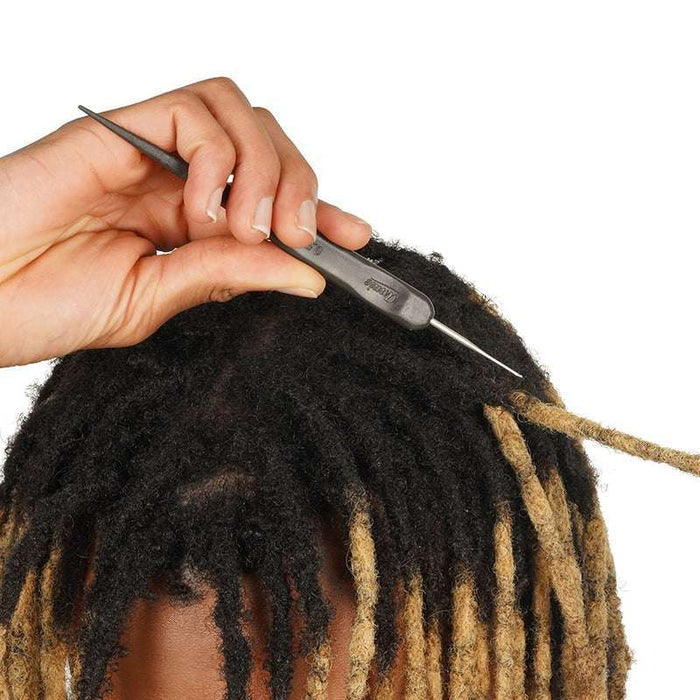 Annie Dreadlocks Crotchet Needle with Pik 1-Hook 0.5mm, 1 Count, Black