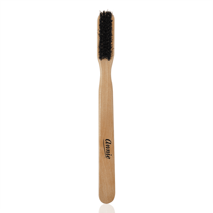 Annie Ultimate Edge Brush 100% Boar Bristle, 1 Count, Light Brown