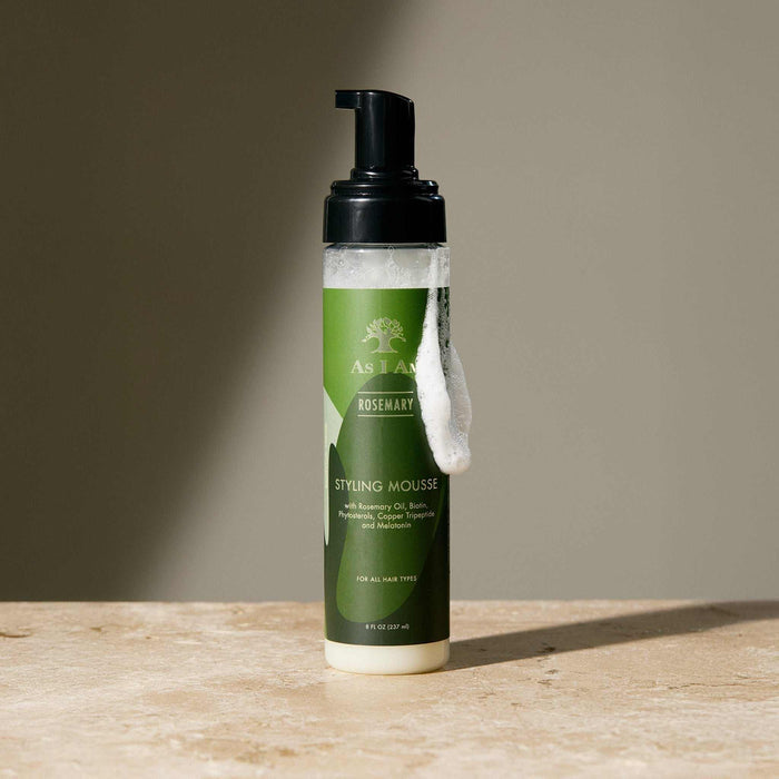 As I Am Rosemary Styling Mousse 8oz