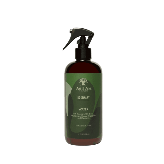 As I Am Rosemary Water 16oz bottle for hair density enhancement and scalp hydration