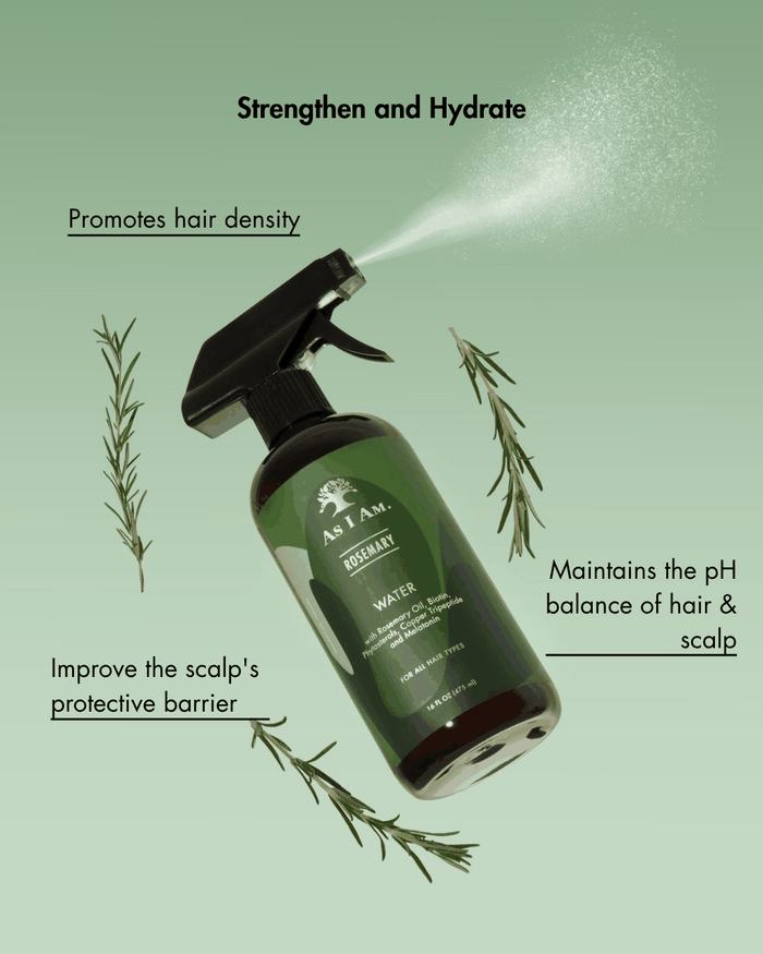 As I Am Rosemary Water 16oz