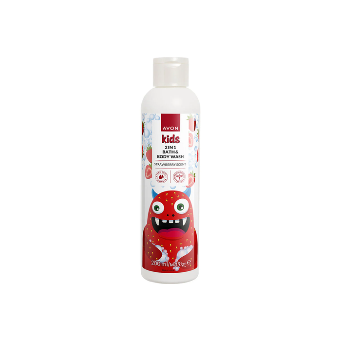 Avon Kids 2in1 Bath & Body Wash Strawberry
