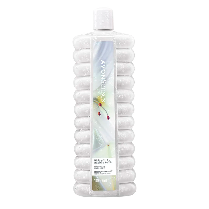 Avon Senses White Lily Bubble Bath