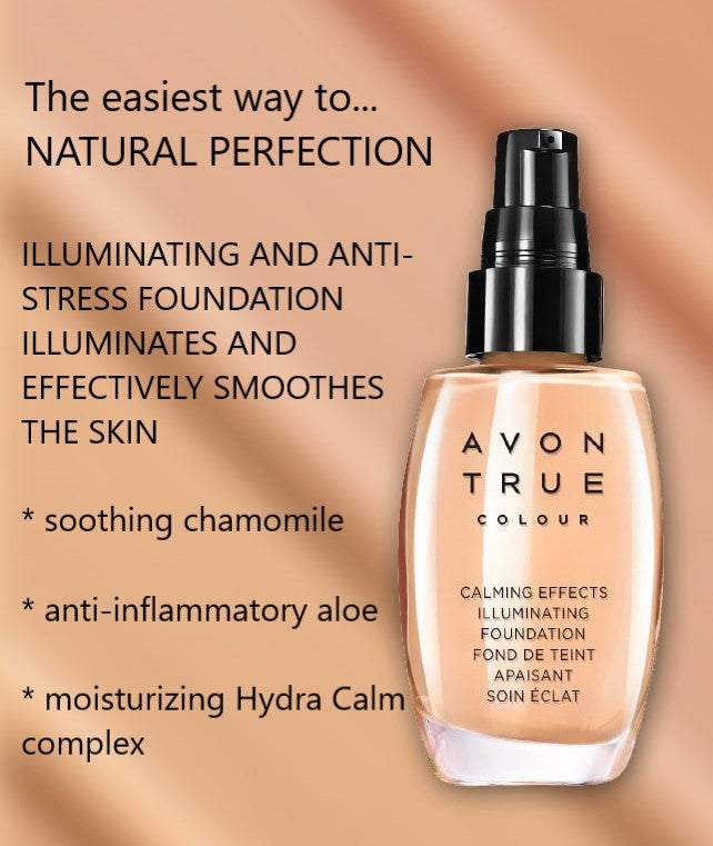 Avon True Calming Effects Illuminating Foundation