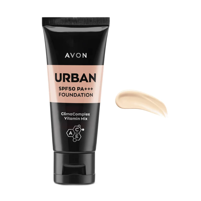 Avon Urban Defence SPF50 PA+++ Foundation - 30ml