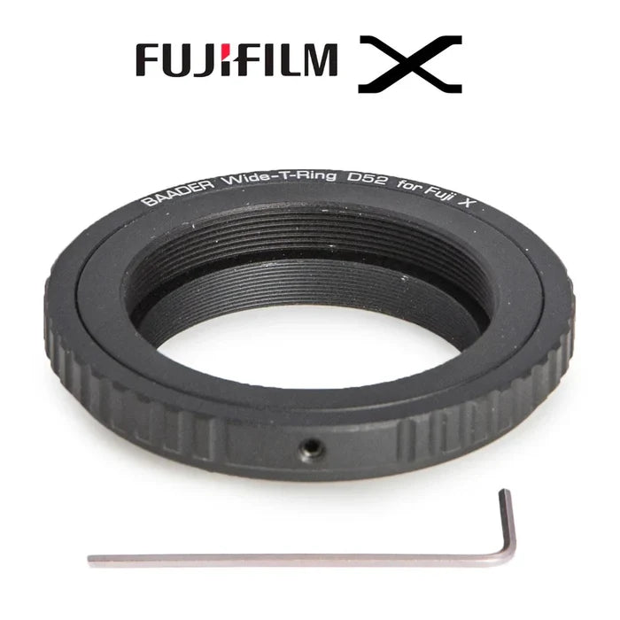 Baader Wide-T-Ring Fujifilm X with D52i to T-2 and S52 (TRING-FW)