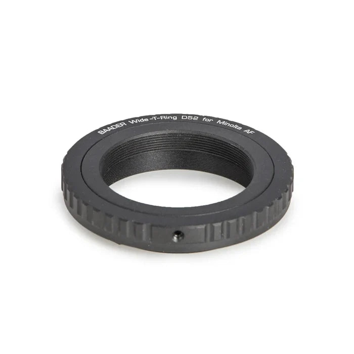 Baader Wide-T-Ring Sony Alpha and Minolta Maxxum with D52i to T-2 and S52 (TRING-SW)