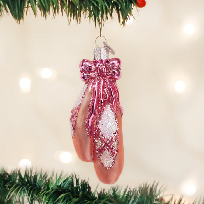 Ballet Toe Shoes ornament