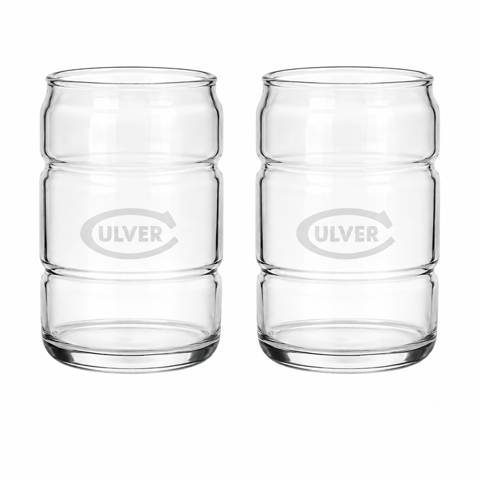 Barrel Beer Glass - Set of 2